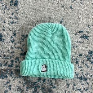 Lonely Ghost Mint Beanie